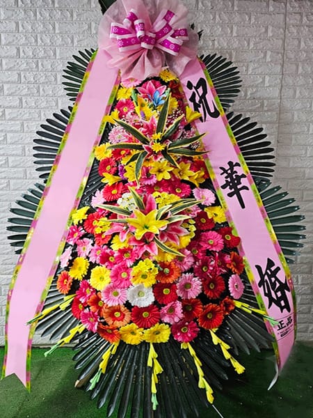 해외 지사 임직원분들이 보낸 뜻깊은 축하 꽃배달