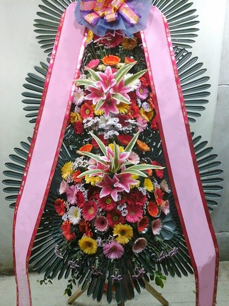 비즈니스 파트너사 대표님이 보내주신 축하화환